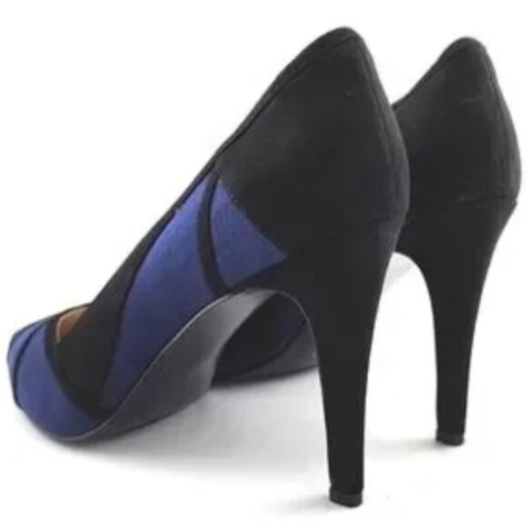 Brand New Nine West The Rock Colour Block Pump - Picture 3 of 10